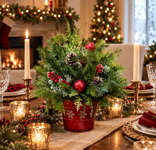 Snowflake Centerpiece, 7.5"